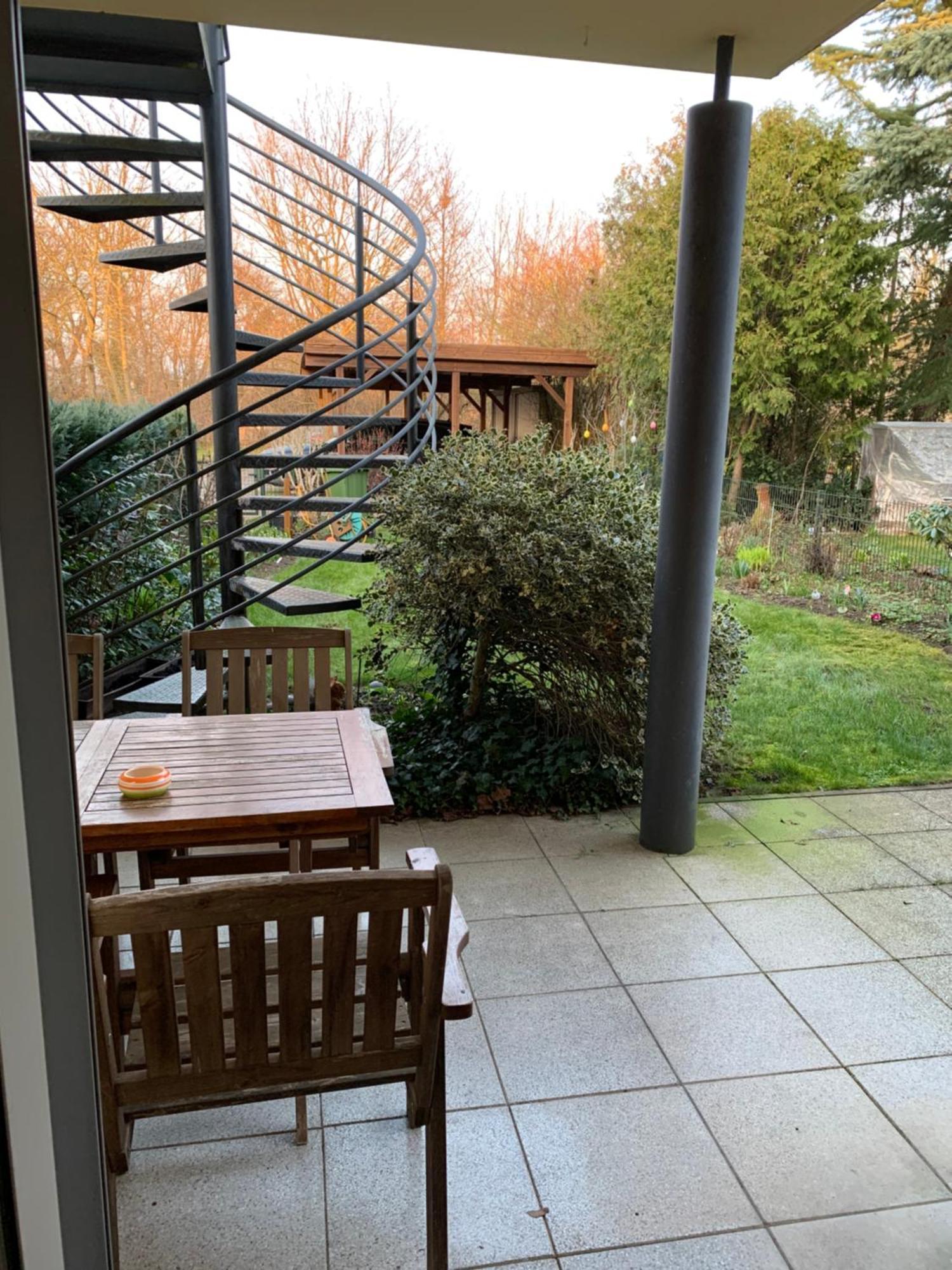 Fewo In Der Bauhaussiedlung Dessau-Rosslau Exterior foto